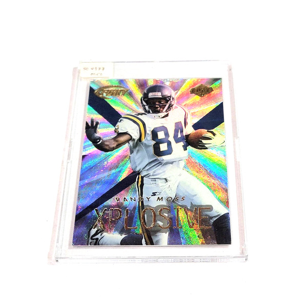 1999 Collector's Edge Fury Xplosive #13 Randy Moss Minnesota Vikings - Picture 3 of 3